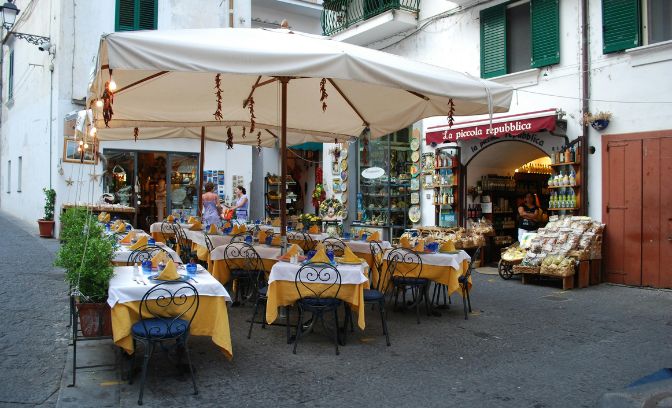 Een Italiaans terrasje